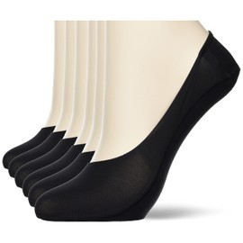 Okamoto 440-425 Coco Pita Foot Cover, 3-Pair Set/6-Pair Set, Slightly Deep, Formal Type, Black