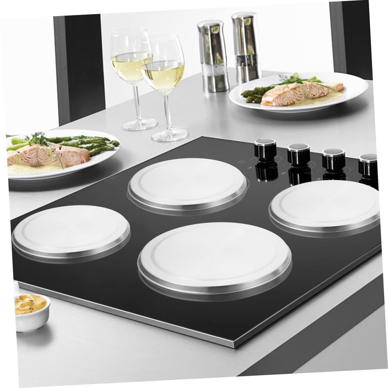 Ciieeo 4Pcs Stove Cover Induction Cookware Protector Versatile Kitchen Accessory