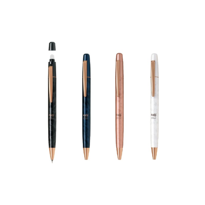 PILOT Ball Pen FriXion Point Knock Biz 0.4mm Marble White