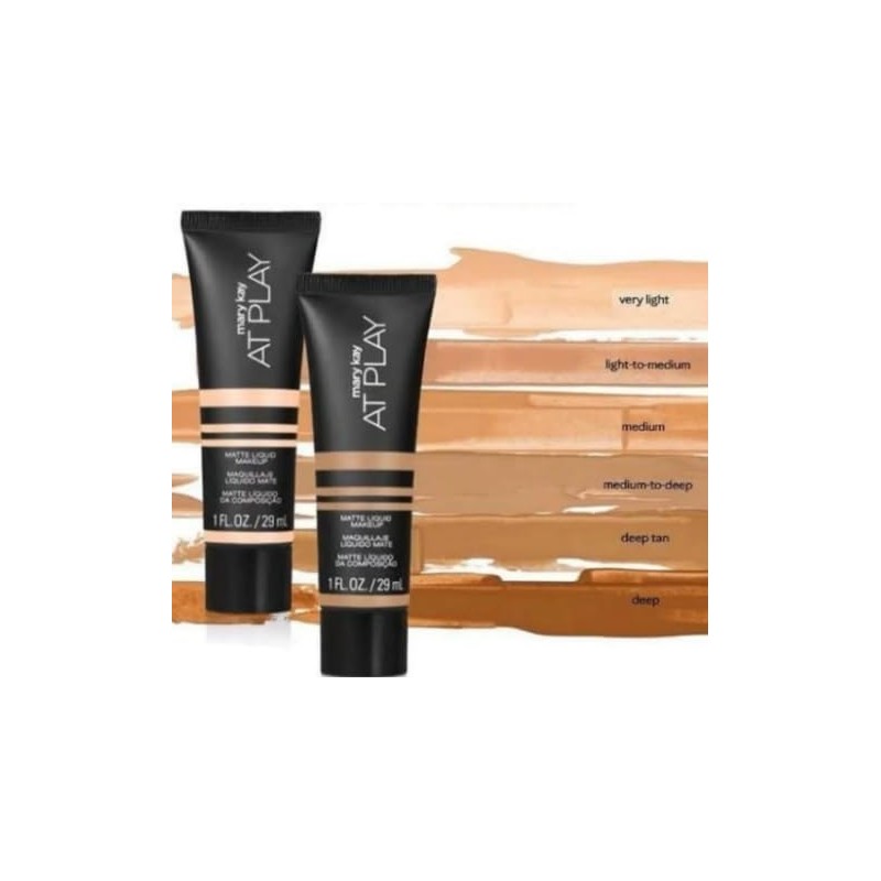 MK AP Matte Liquid Foundation, Lightweight Coverage (LIGHT, 0.9 FL