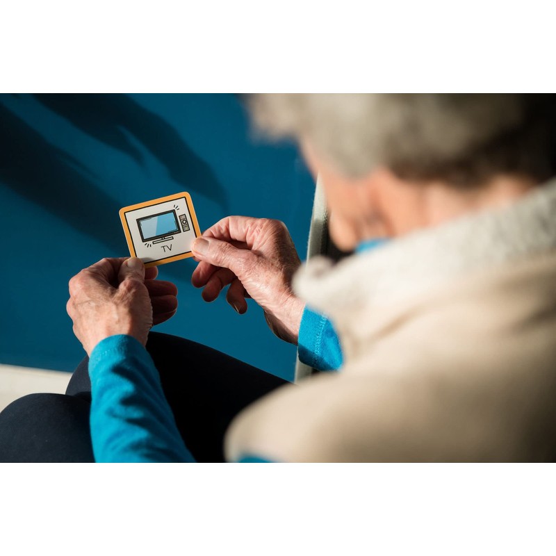 Visual Timetable for Adults Visual Schedule communication cards dementia board