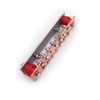 SCXCLY Copper Ground Bar Kit, with 14 Terminal Positions, Copper