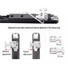 Hook Lock for Sliding Door, Single Sided Closure, Movable Window
