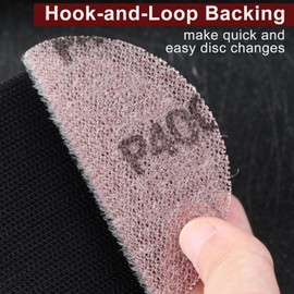 SPEEDWOX 3-Inch 400 Grit Mesh Abrasive Dust Free Sanding Discs, Virtually Dust-Free, Box of 25 Discs, Sanding Discs Hook And Loop For Metal, Wood, Composites, Stock Removal, And Fine Finishing