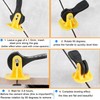 FACITE 50pcs Tile Leveling System Reusable+200pcs Cross Tile Spacers 1/8"+50pcs