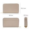 LASIEM Passbook Case, Multi-Case, Holds Seals, PU Leather, Magnetic Protection,