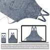 Beitiny Denim Apron with Pockets, Cross Back Apron for Men