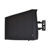 BroilPro Accessories 72" Outdoor TV Cover, Black Waterproof Universal Protector