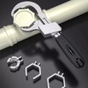 Multifunctional Bathroom Wrench Adjustable Wrench Repair Disassembly Tool for Faucet