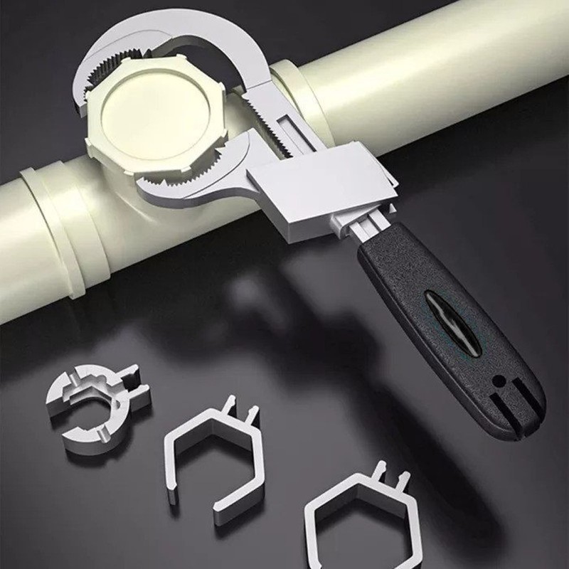 Multifunctional Bathroom Wrench Adjustable Wrench Repair Disassembly Tool for Faucet