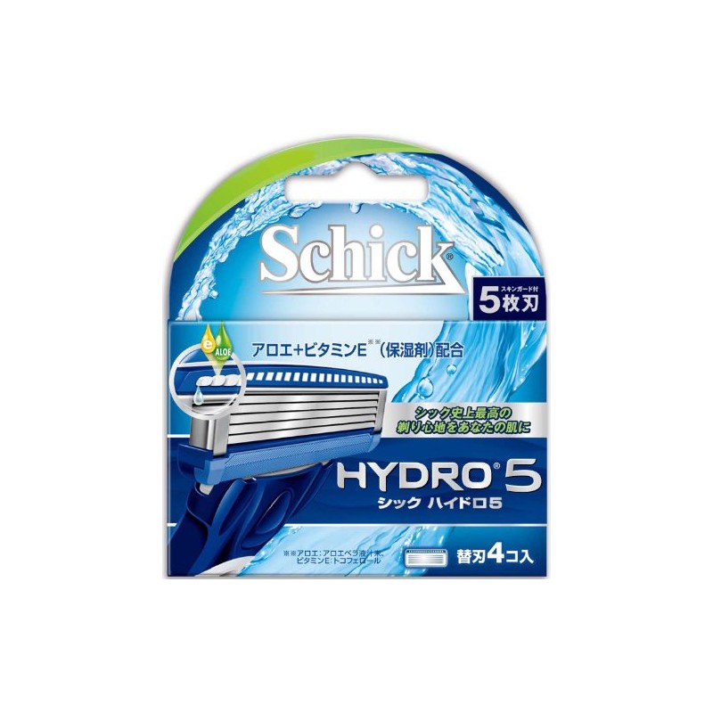Schick Hydro 5 Replacement Blades (4 Pack)