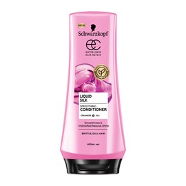 Schwarzkopf Extra Care Liquid Silk Smoothing Conditioner, Soft & Shiny Hair, 400mL