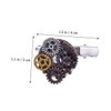 Beavorty Sets Gothic Hair Clips Steampunk Hair Barrettes for Women