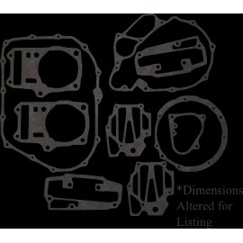 Nippon Machines Honda VT1100 Shadow Ace 1100 Clutch Valve Base Alternator Cover Gasket Set Kit