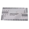 Guitar Measuring Set String Distance Height Radian Ruler Stainless Steel