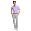 IZOD Men's Saltwater Stretch Flat-Front Chino Pants, Cinder Block Strt,