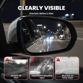 3pcs Bianca Glass Polishing Liquid D1,Car Glass Polishing Compound Windshield Cleaner Glas Oil Film Remover,Anti-Fog Hydrophobic Coating Spray, Oil Film,Wiper Marks and Scratches