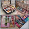 SUNNYCLUE 1 Box 100Pcs Embroidery Floss Bobbins Embroidery Floss Organizer