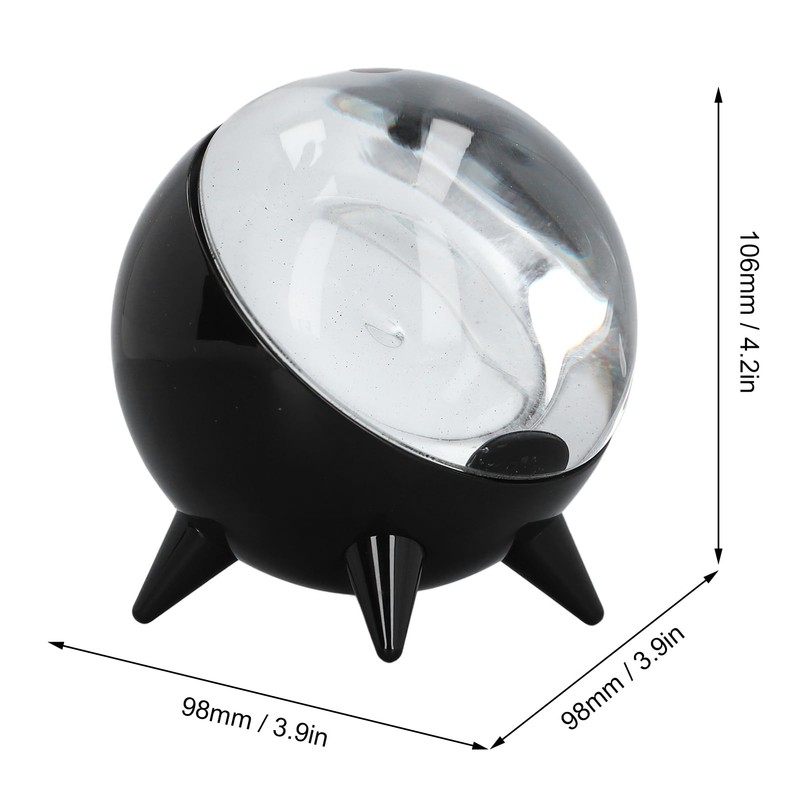 Elprico Ferrofluid Sound Visualizer,Rhythm Lamp Magnetic Fluid Sound Partner Dancing
