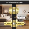 NIZADO Keyed Alike Door Lock Sets with Single Cylinder Deadbolt,