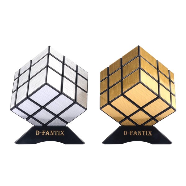 D-FantiX Shengshou Mirror Cube Set, Mirror Blocks 3x3x3 Mirror Speed