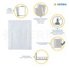 HERMA Photo Pockets for Ring Binder Albums, Acid Free, 20