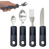 Large Wide Handled Easy Grip Cutlery Set