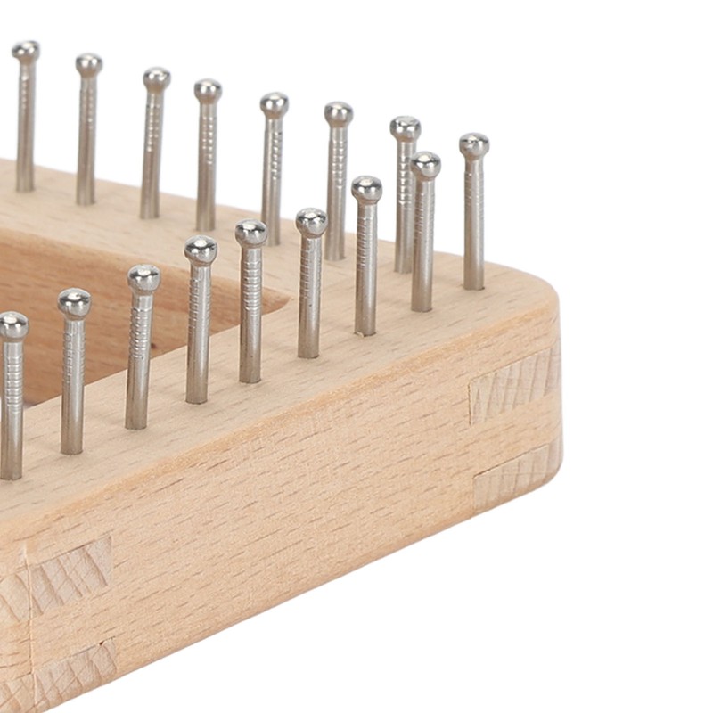 Wooden Knitting Loom Professional DIY Hand Crafted Knitting Board for