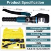 BLIKA 10 Ton Hydraulic Crimping Tool and Cable Cutter, Hydraulic
