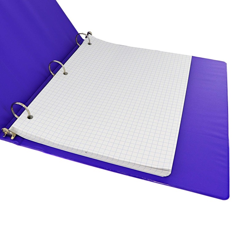 Emraw 4-1" Filler Paper Quad Ruled Loose Leaf Filler Papers