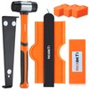 REXBETI 44-Piece Upgraded Laminate Wood Flooring Installation Kit with Solid