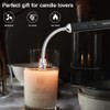 ARECTECH Electric Arc Candle Lighter Flameless Rechargeable USB Long Lighters