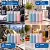 Juego de 4 Botellas de Silicona para Viaje, 90 ml,