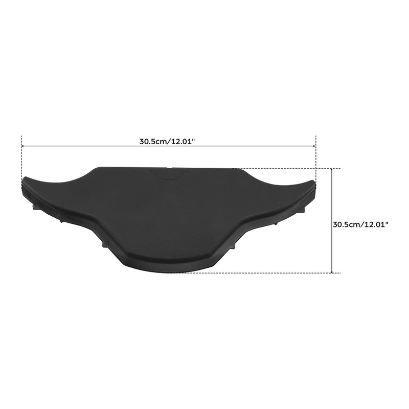 TCT-MOTORPARTS Outer Fairing Lower Panel Cover Fits for Harley CVO