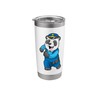 Panda Police officer Police Police hat Stainless Steel Insulated Tumbler