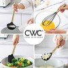 COOK WITH COLOR Silicone Cooking Utensils, Kitchen Utensil Set, Easy