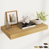 FLYJOE 24 Inch Long Floating Shelves for Wall Set of