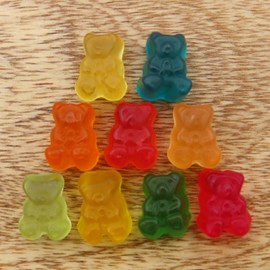Beulah's Gummy Bear Cubs, 5 Pound Package, 1800 Pieces of Candy
