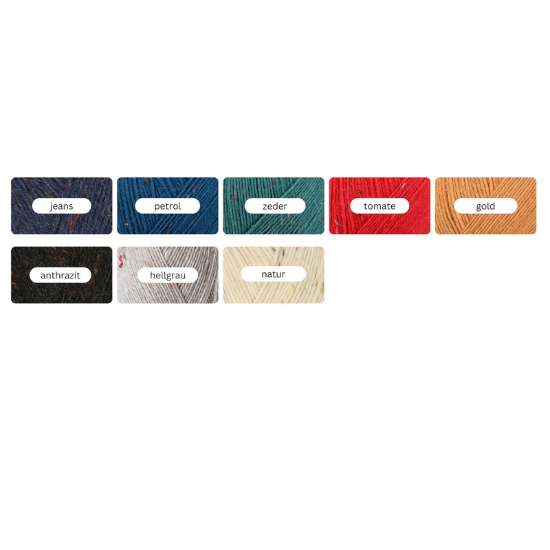 Regia 4-Ply Plain Tweed 100 g Anthracite Hand Knitting Yarn