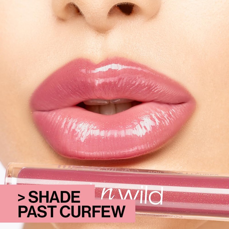 wet n wild MegaSlicks Lip Gloss, Ultra-Glossy, Vitamin-E Enriched, Ultra-Gloss