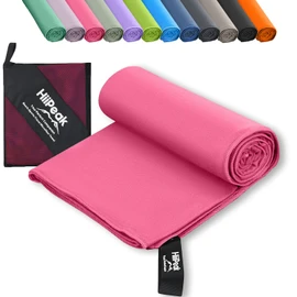 HiiPeak Microfibre Towel Compact and Lightweight Microfibre Towels Fitness Quick-Drying Microfibre Bath Towel Absorbent Sports Towel Gym Swimming and Gym Towel