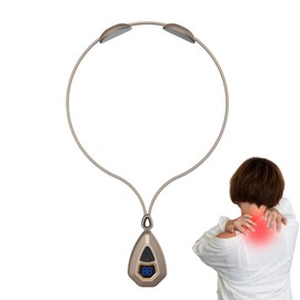 Neck and Shoulder Massager,Mini Neck Massager,Em/s Lymp/hatic Relief Ne/ck Massage,Lymp/hatic Drainage Machine with 15 Gears Portable Lymph/ATIC Relief NEC/k Mas/Sager,Ne/ck Mass/AGER with Heat