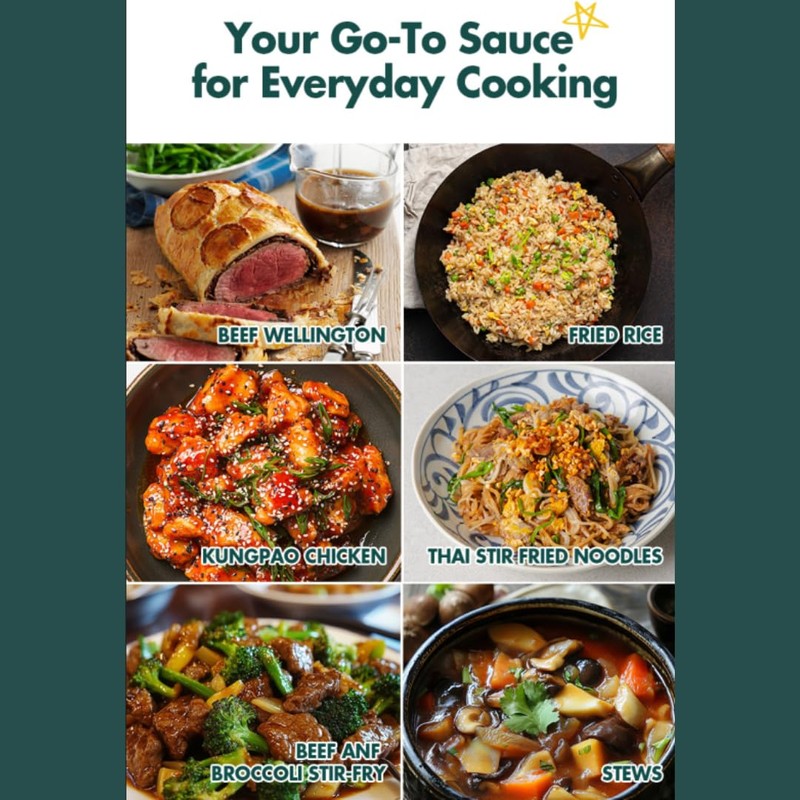 VIVID KITCHEN Oyster Sauce| Zero Sugar & Low-Calorie Sauces |