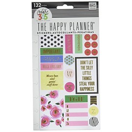 Me and My BIG Ideas PPSP-103 Create 365 The Happy Planner Snap in Sticker Pad, Make it Happen