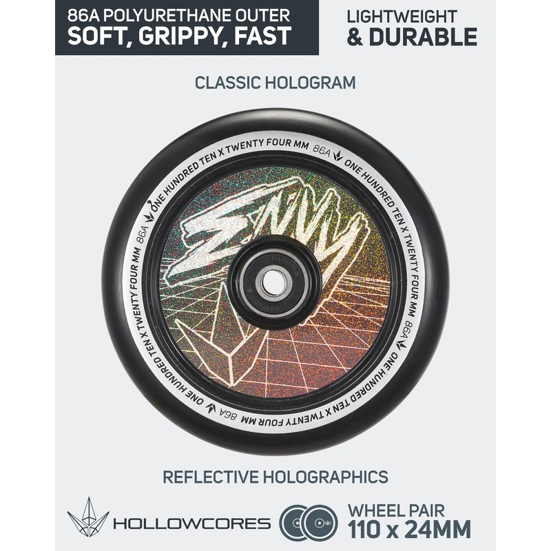 Blunt Wheel 110 MM Hollow Geo Logo Hologram