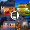 SEZAC Solar Lights Outdoor [10 Pack /3 Working Mode], Solar