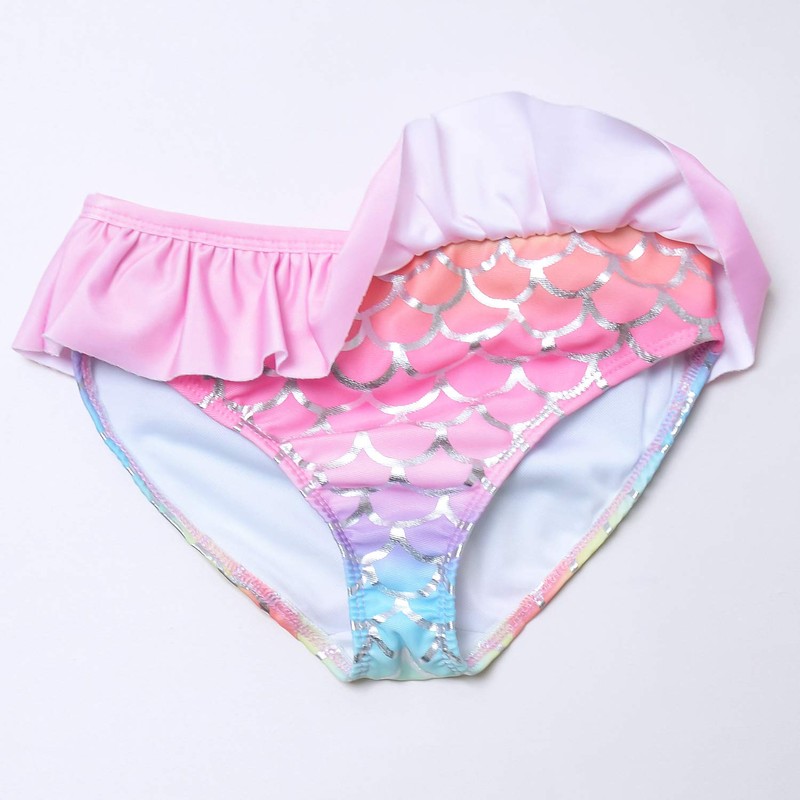 QPANCY Traje de baño para niñas con protección solar UPF