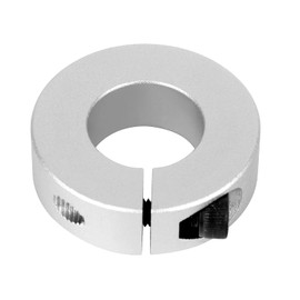 (4-Pack) Shaft Collar Bore 28mm, Aluminum Alloy One Piece Shaft Collar Clamp Style,50mm OD, 15mm Thickness, with M6 Set Screws