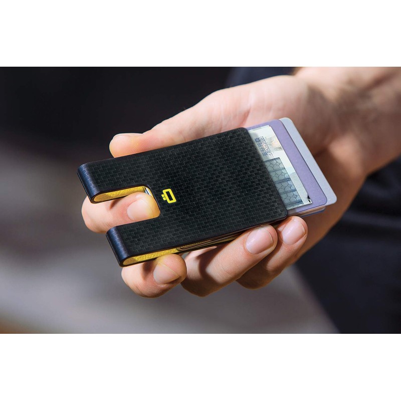 ÖGON Ultra Compact i3C Carbon Card Clip - The World's