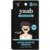 Parche para nariz con carbón activado para Hombre 6 pzas